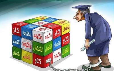 نصف بیکاران کشور تحصیل‌کرده‌اند