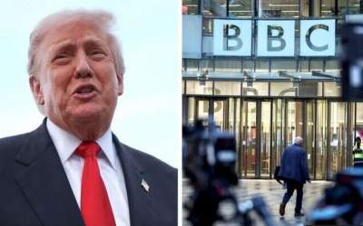 درخواست غرامت هنگفت ترامپ از بی‌بی‌سی