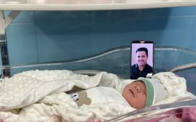 دختری که پس از شهادت پدرش به دنیا آمد