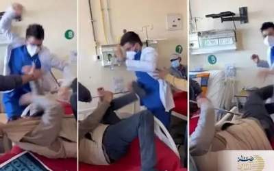 حمله وحشیانه یک پزشک به بیمار  <img src="https://cdn.jahannews.com/images/video_icon.png" width="16" height="16" border="0" align="top">