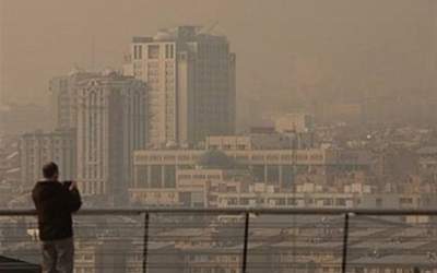 کیفیت هوای تهران در وضعیت قرمز
