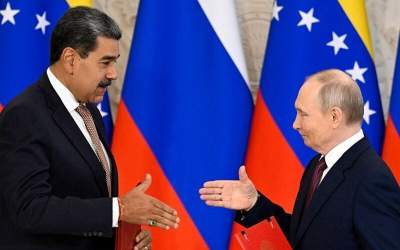 پیام پوتین به مادورو: در کنار ونزوئلا ایستاده‌ایم