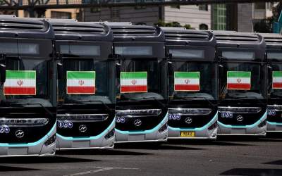 تهران تا پایان سال به ۵۰۰ اتوبوس برقی می‌رسد