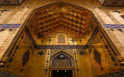 پایان انتظار شیعیان برای رونمایی از ایوان طلای نجف