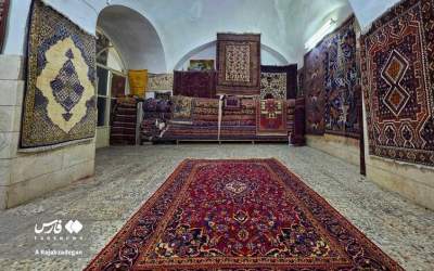 عکس/ زیبایی و اصالت در بازار فرش یزد