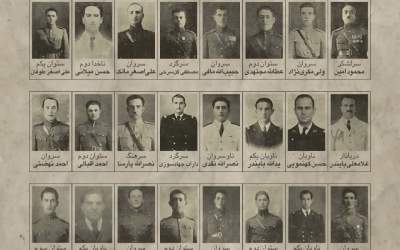 شهدای جاویدنام ارتش در برابر خیانت رضاخان پهلوی