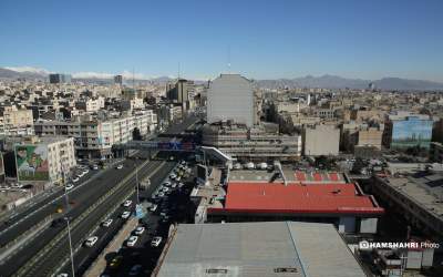 عکس/ خیابان آزادی تهران در یک روز هوای پاک