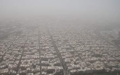 هوای تهران در وضعیت ناسالم برای گروه های حساس