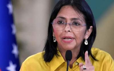 سوگند دلسی رودریگز به عنوان رئیس جمهور موقت ونزوئلا