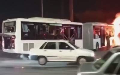 آتش‌ زدن اتوبوس‌های خط واحد مشهد  <img src="https://cdn.jahannews.com/images/video_icon.png" width="11" height="10" border="0" align="top">