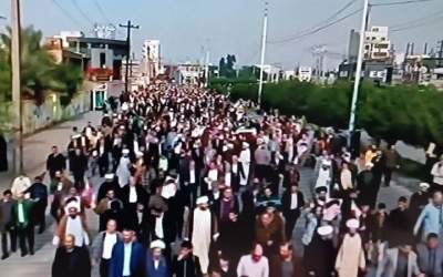 راهپیمایی سراسری در کشور علیه اغتشاشگران