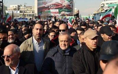 پزشکیان در اجتماع مردمی امروز حضور یافت