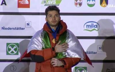 یخ‌نورد ایرانی قهرمان جهان شد