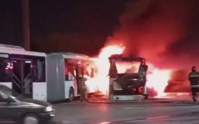 خسارت اغتشاشگران به ۱۸۴ اتوبوس در مشهد‌