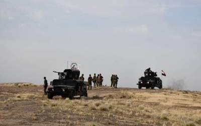 نیروهای حشدالشعبی نزدیک مرز سوریه مستقر شدند