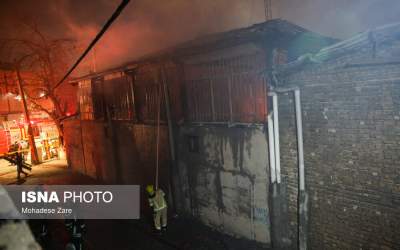 تصاویر آتش‌سوزی انبار مبل در مشهد  <img src="https://cdn.jahannews.com/images/picture_icon.png" width="11" height="10" border="0" align="top">