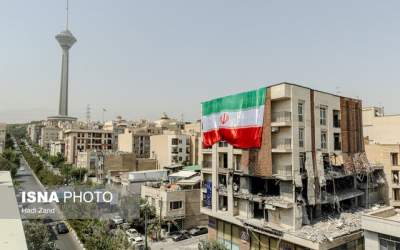 آثاری از جنگ ۱۲ روزه در تهران نمانده +فیلم  