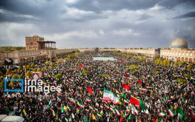 چهل عکس از اربعین رهبر شهید انقلاب در سراسر ایران  