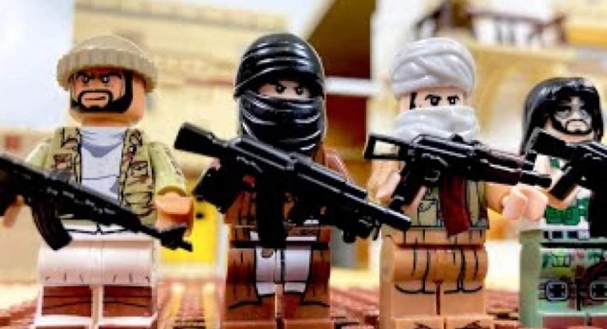 انیمیشن لگویی از حمله موشکی ایران  