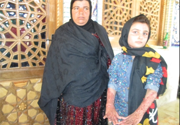 چشمان زهرا منتظر دستانی دلسوز+عکس - جهان نيوز
